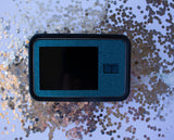 Aqua Shimmer T-Slim Insulin Pump Decal | Glittery Blue Vinyl Skin