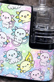 Axolotl Pattern Tandem Mobi Insulin Pump Decal