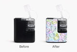 Axolotl Pattern Tandem Mobi Insulin Pump Decal