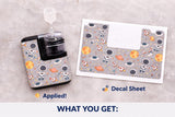 Spaced Out Tandem Mobi Decal | Astronaut Space Insulin Pump Sticker