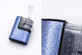 Periwinkle Shimmer Tandem Mobi Decal | No-Shed Glitter Pump Sticker Waterproof Vinyl