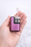 Pink Shimmer Tandem Mobi Decal | Glitter Look Waterproof Pump Sticker Vinyl